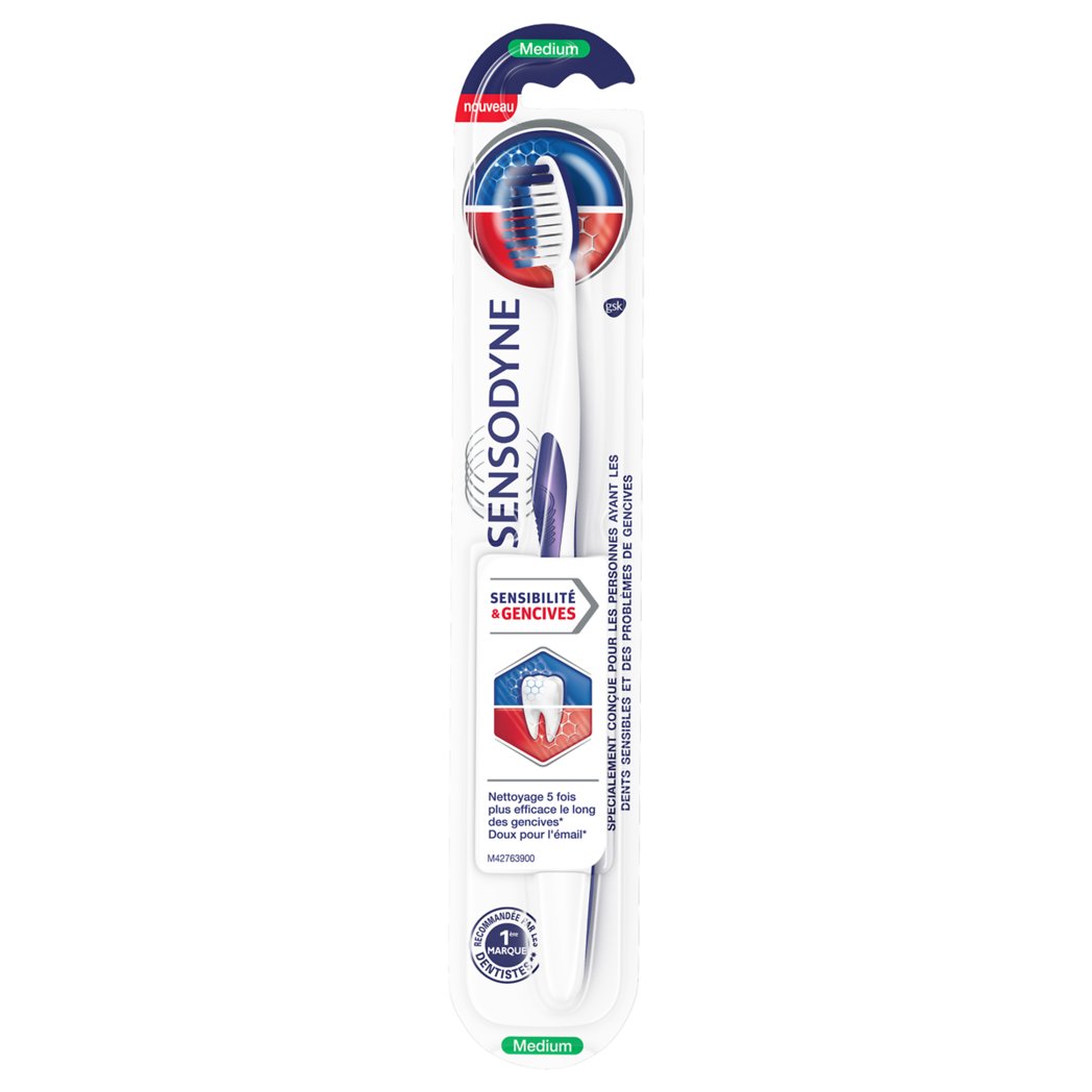 SENSODYNE BAD SENSIBILITE GENCIVES MEDIUM SENSODYNE