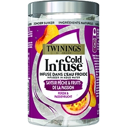 TWININGS INFUSE COLD PECHE PASSION 10 SACHETS TWININGS