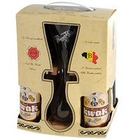 KWAK COFFRET BIÈRE KWAK AMBRÉ 8D 4X33CL