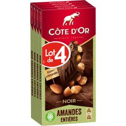 COTE D''OR COTE D'OR BLOC NOIR AMAN 4X180G