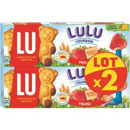 OURSON LULU FRAISE OURSON X14 2X150G