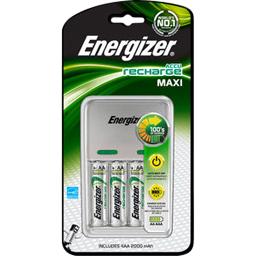 ENERGIZER CHARGEUR MAXI + 4AA 2000 PRÉ CHARGÉ