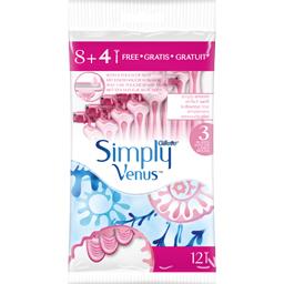 GILLETTE RASOIR JETABLE SIMPLY VENUS3 GILLETTE X8+4 UNESCO