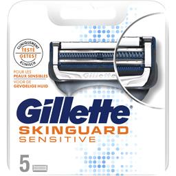 GILLETTE LAMES SKINGUARD SENSITIVE GILLETTE X5