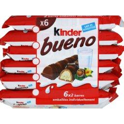 KINDER BUENO Barre & noisette 43g x6