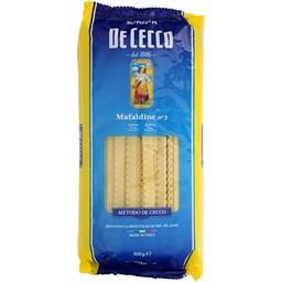 DE CECCO PÂTES DE SEMOULE MAFALDINE N2 FORMATS SPÉCIAUX 500G