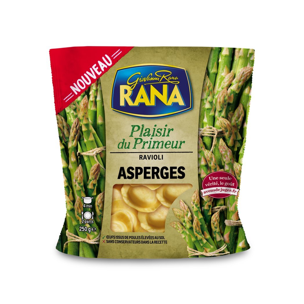 RANA RAVIOLI ASPERGES 250 GRS