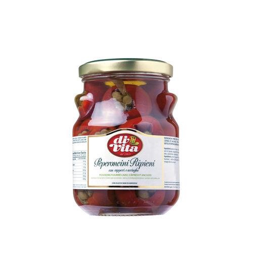 DI VITA Poivron Farcis & capres Bocal 280g