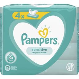 PAMPERS LINGETTES PAMPERS SENSITIVE 4X52