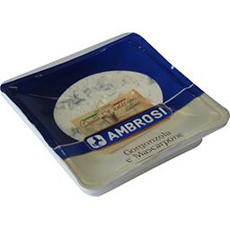 AMBROSI GORGONZOLA & MASCARPONE 65%MG BARQUETTE 190G