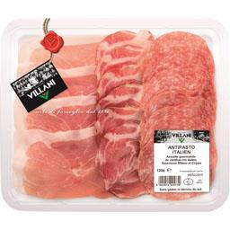 VILLANI ANTIPASTO ITALIEN ASSIET 3 VARIET TR 120G