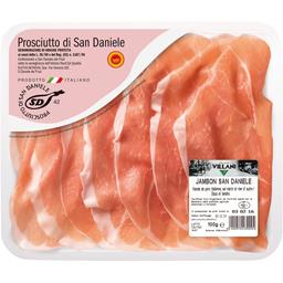 VILLANI JAMBON SAN DANIEL ORDINAIR TRANC BARQ 100G