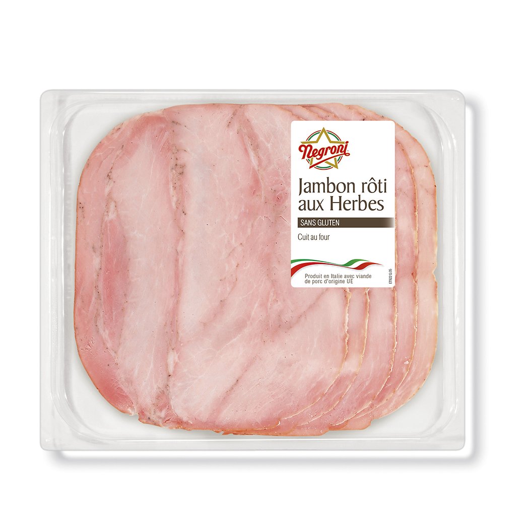 MONTORSI JAMBON CUIT RÔTI AUX HERBES 150G