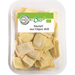 L'ITALIE DU BIO Ravioli BIO Frais Barquette 250g