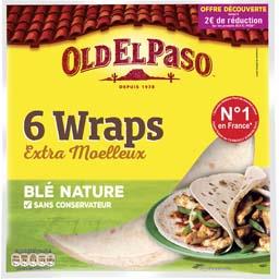 OLD EL PASO WRAPS BLE NATURE OLD EL PASO 350G