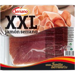 SERRANO XXL JAMBON NATURE JAMBON TRANCHE 250G