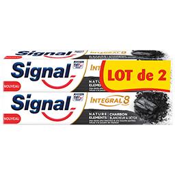 SIGNAL DENTIFRICE NATURE CHARBON DETOX SIGNAL 2X75ML