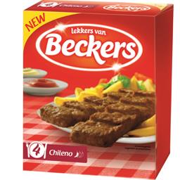 BECKERS CHILENO Poulet & Surgelé Boite 4's 320g