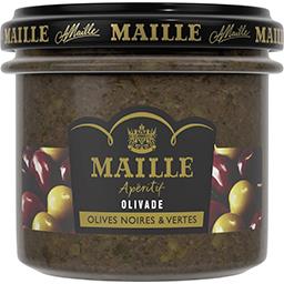 MAILLE MAILLE APÉRITIF CONCASSÉ DOLIVES NOIRES & VERTES