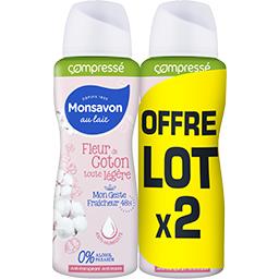 MONSAVON DEO MONSAVON COTON 2X100ML