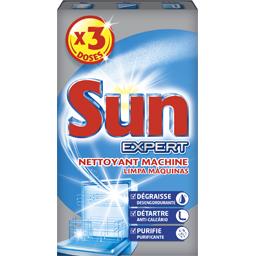 SUN NETTOYANT MACHINE À LAVER SUN 3 DOSES 120G